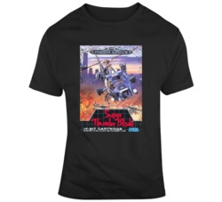 Super Thunder Blade Sega Genesis Fan Cover Grunge T Shirt