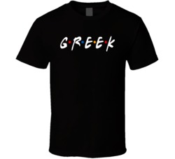 Greek Greece Nationality Funny Friend Parody T Shirt