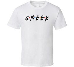 Greek Greece Nationality Friend Parody T Shirt