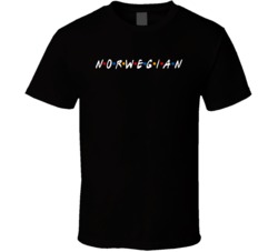 Norwegian Norway Nationality Funny Friend Parody T Shirt