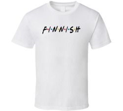 Finnish Finland Nationality Friend Parody T Shirt