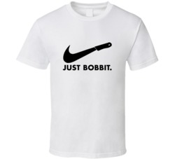 Just Bobbit 90s Lorena Bobbit Nike Parody Cool T Shirt