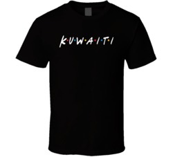 Kuwaiti Kuwait Nationality Friend Parody T Shirt
