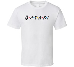 Qatari Qatar Nationality Friend Parody T Shirt