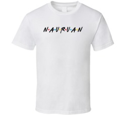 Nauruan Nauru Nationality Friends Parody T Shirt