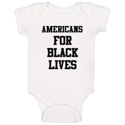 Americans For Black Lives Solidarity Social Injustice Awareness Baby O