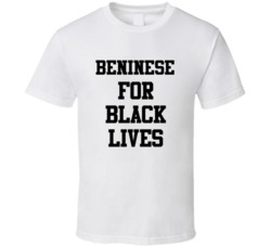Beninese For Black Lives Solidarity Social Injustice Awareness T Shirt