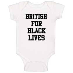 British For Black Lives Solidarity Social Injustice Awareness Baby One
