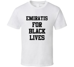 Emiratis For Black Lives Solidarity Social Injustice Awareness T Shirt