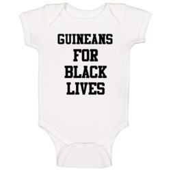 Guineans For Black Lives Solidarity Social Injustice Awareness Baby On