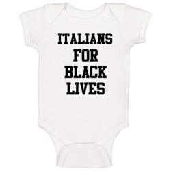Italians For Black Lives Solidarity Social Injustice Awareness Baby On