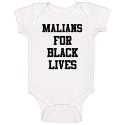 Malians For Black Lives Solidarity Social Injustice Awareness Baby One