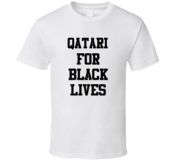 Qatari For Black Lives Solidarity Social Injustice Awareness T Shirt