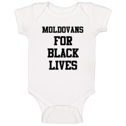 Moldovans For Black Lives Solidarity Social Injustice Awareness Baby O