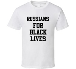 Russians For Black Lives Solidarity Social Injustice Awareness T Shirt