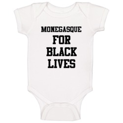 Monegasque For Black Lives Solidarity Social Injustice Awareness Baby 