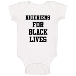 Nigeriens For Black Lives Solidarity Social Injustice Awareness Baby O