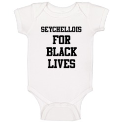 Seychellois For Black Lives Solidarity Social Injustice Awareness Baby