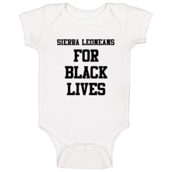 Sierra Leoneans For Black Lives Solidarity Social Injustice Awareness 