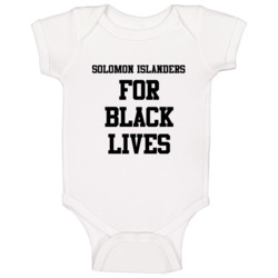 Solomon Islanders For Black Lives Solidarity Social Injustice Awarenes