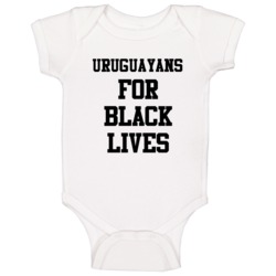 Uruguayans For Black Lives Solidarity Social Injustice Awareness Baby 
