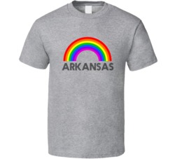 Arkansas Rainbow City Country State Pride Celebration T Shirt