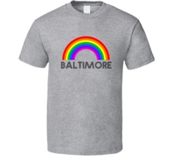 Baltimore Rainbow City Country State Pride Celebration T Shirt