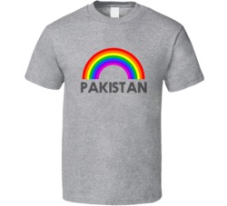 Pakistan Rainbow City Country State Pride Celebration T Shirt