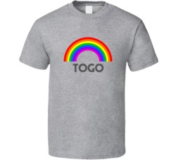Togo Rainbow City Country State Pride Celebration T Shirt