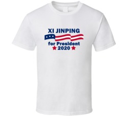 Xi Jinping For President 2020 Most Influential People Fan T Shirt