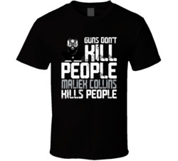Guns Dont Kill Maliek Collins Kills People Las Vegas Football T Shirt