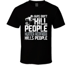 Guns Dont Kill Hunter Renfrow Kills People Las Vegas Football T Shirt