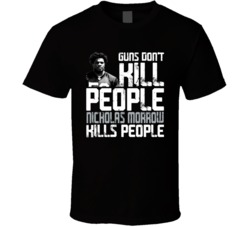 Guns Dont Kill Nicholas Morrow Kills People Las Vegas Football T Shirt