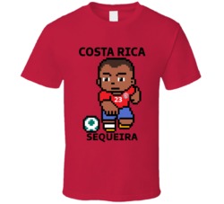 Patrick Sequeira Costa Rica World Cup 2022 Tecmo Player T Shirt