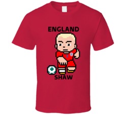 Luke Shaw England World Cup 2022 Tecmo Player T Shirt