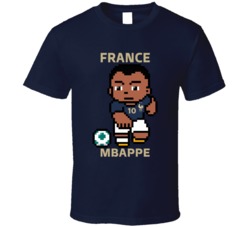 Kylian Mbappe France World Cup 2022 Tecmo Player T Shirt