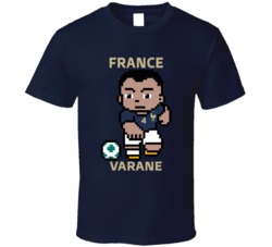 Raphael Varane France World Cup 2022 Tecmo Player T Shirt