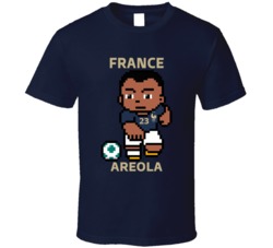 Alphonse Areola France World Cup 2022 Tecmo Player T Shirt