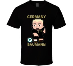 Oliver Baumann Germany World Cup 2022 Tecmo Player T Shirt