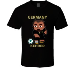 Thilo Kehrer Germany World Cup 2022 Tecmo Player T Shirt