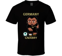 Serge Gnabry Germany World Cup 2022 Tecmo Player T Shirt