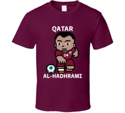 Naif Al-hadhrami Qatar World Cup 2022 Tecmo Player T Shirt