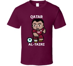 Osama Al-tairi Qatar World Cup 2022 Tecmo Player T Shirt
