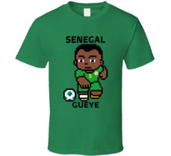 Idrissa Gueye Senegal World Cup 2022 Tecmo Player T Shirt