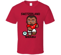 Kevin Mbabu Switzerland World Cup 2022 Tecmo Player T Shirt