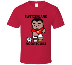 Ricardo Rodriguez Switzerland World Cup 2022 Tecmo Player T Shirt