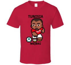 Hannibal Mejbri Tunisia World Cup 2022 Tecmo Player T Shirt