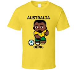 Thomas Deng Australia World Cup 2022 Tecmo Player T Shirt