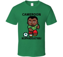Simon Ngapandouetnbu Cameroon World Cup 2022 Tecmo Player T Shirt