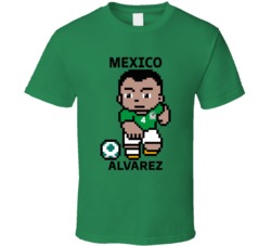 Edson Alvarez Mexico World Cup 2022 Tecmo Player T Shirt